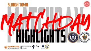 Goal Highlights  Hungerford Town FC vs Slough Town FC [upl. by Nwahsav385]