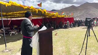 CHANGTHANG DISTRICT CELEBRATION  KONCHOK STANZIN FULL SPEECH [upl. by Gaiser]