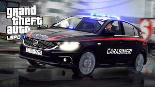 ACCOLTELLAMENTO  GTA 5 LSPDFR CARABINIERI ITA 👮‍♀️ [upl. by Buckler563]