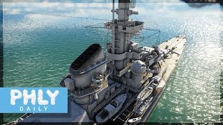 BATTLESHIPS Might Be Close  BIGGEST Ship Yet 4X8inch GUNS War Thunder Admiral Hipper [upl. by Finnie]