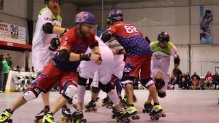 Mens TEAM USA vs STL Gatekeepers 2018  Roller Derby [upl. by Asirrom]