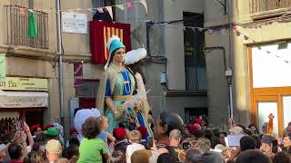 Gegants de Vic  Festes de Sant Miquel dels Sants 2024 04072024 [upl. by Aneral]