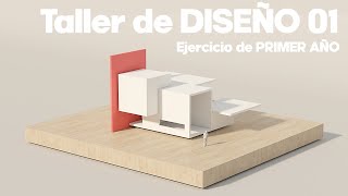 COMPOSICIÓN  TALLER de DISEÑO 1  ARQUITECTURA [upl. by Oiramd]