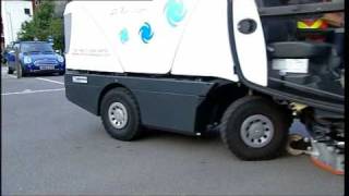 Archive Johnston Sweepers CX200 Compact Street Sweeper for road sweeping in urban areas [upl. by Anitsuga73]