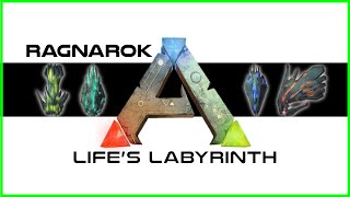 ARK  Ragnarok  Lifes Labyrinth Full Solo Walkthrough [upl. by Nnylyar566]