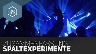 Spaltexperimente – Zusammenfassung fürs PhysikAbi [upl. by Earley443]