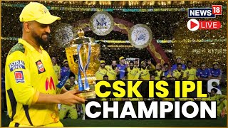 CSK Vs GT IPL Final  IPL Final Result Chennai Super Kings Beat Gujarat Titans To Win 5th IPL Title [upl. by Brawley]