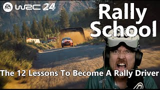 RALLY  Mastering the Basics in VR  WRC 24 ‘Back to School’ Challenge [upl. by Nemad]