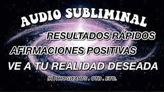 audio subliminal poderoso  ir a tu realidad deseada  afirmaciones positivas [upl. by Asyar550]