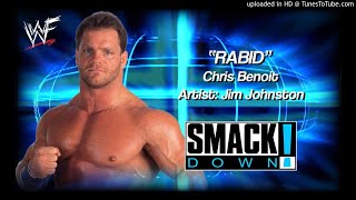 Chris Benoit 2000  quotRabidquot WWE Entrance Theme [upl. by Candida]