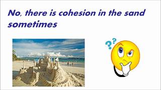 What is the cohesion in the strength of soil [upl. by Ela]