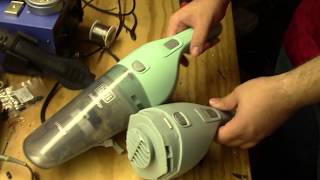 Fixing a defective Black and Decker hand held vacuum cleaner [upl. by Emlin570]