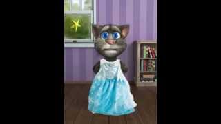 Gato cantando Sueltalo de Frozen Libre soy en Español [upl. by Huggins]