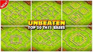 Best TH11 WarTrophyFarming Base Links  Coc Town Hall 11 Base Layout  Clash Of Clans [upl. by Eilliw]