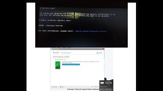 Laptop HP Battery Alert Error 601 To Fix [upl. by Aem]