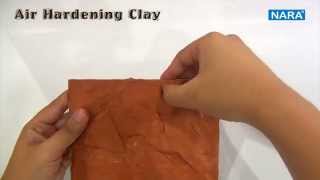 NARA Tutorial AIR HARDENING CLAYhow to make quotELEPHANT BAS RELIEFquot [upl. by Amalle480]