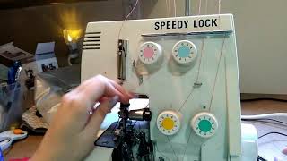 Threading the S34 by WHITE SPEEDY LOCK [upl. by Haelhsa188]