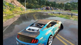 Drifting a Pro Formula Drift Car Justin Pawlaks Mustang  Assetto Corsa Link ECU Pack [upl. by Calisa]