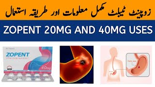 Zopent 40 mg Uses in Urdu  Zopent 20 mg  Zopent 40 mg  Zopent Pantoprazole  Zopent Uses in Urdu [upl. by Anawahs]