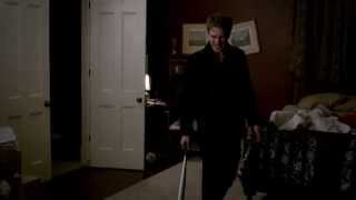 Kol hits Damon with a baseball bat 3x19 The Vampire Diaries [upl. by Atilal]