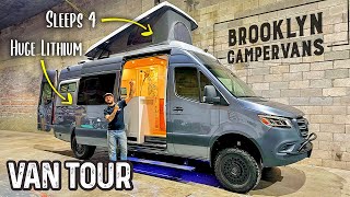 ALLNEW Sprinter PopTop Camper  Best Van Dwelling For Full Time Living [upl. by Ricardama]