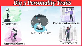 The Five factor Theory of Personality hindi  Big Five Personality Traits hindi  OCEAN Personality [upl. by Natek]