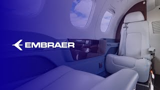 Phenom 100EV Virtual Tour  Embraer Executive Jets [upl. by Sllew]