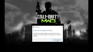 Call of Duty Modern Warfare 3 NOT Working  Close Program  iw5spexe FIX for Windows 10 Year 2020 [upl. by Pedroza]