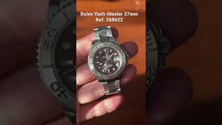 Rolex YachtMaster 37mm Ref 268622 [upl. by Brittan556]