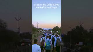 SSB Bhopal 18th May  Reporting Day  SSC Tech 61 [upl. by Anahpos]