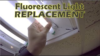 Fluorescent Light Bulb Replacement  How To [upl. by Sula]