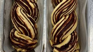 How to roll chocolate babka the EASY way [upl. by Klecka]