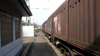 BR 185 with freight train Joint [upl. by Dnomhcir414]