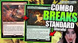 This NEW Combo Might Need A Ban😨Duskmourn Standard MTG Arena [upl. by Weingarten717]