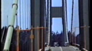 Collapse of the Tacoma Narrows Bridge on the 7th November 1940 [upl. by Lounge]