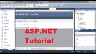 ASPNET Tutorial 1 Introduction and Creating Your First ASPNET Web Site [upl. by Zrike753]