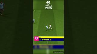 Neymar Jr skills and goal 🤙🏽🇧🇷 Efootball 2025  Joga Bonito efootball shorts gamingshorts [upl. by Airotna800]