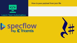 RestSharp v108 SpecFlow  How to pass payload or request body from JSON file  C  Net Core [upl. by Ier281]