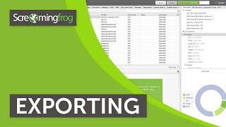 Exporting Guide  Screaming Frog SEO Spider [upl. by Neelram]