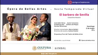 El barbero de Sevilla de Gioachino Rossini  Compañía Nacional de Ópera  INBAL  México [upl. by Emalee]