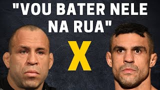 VITOR BELFORT E WANDERLEI SILVA SE ATACAM E PROMETEM REVANCHE [upl. by Anet]