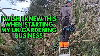 I Wish I Knew This When Starting My UK Gardening Business A Day In The Life Of A UK Gardener EP31 [upl. by Ferna]