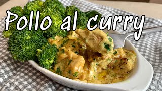 POLLO AL CURRY  ricetta facile e veloce con pochi ingredienti  SEMPLICEMENTE KETO [upl. by Rida]