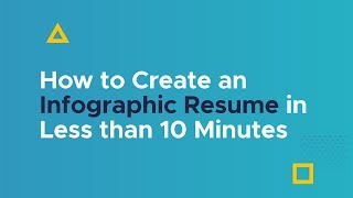 How to Create an Infographic Resume in Less Than 10 Minutes With Piktochart [upl. by Dolley]