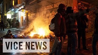 Violent Protests in Athens Greeces Young Anarchists Part 2 [upl. by Adekam]