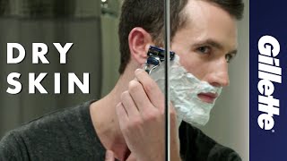 Shaving Dry Skin  How to Shave [upl. by Eva]