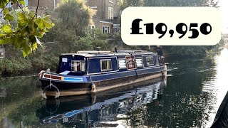 Beautifully Renovated Narrow Boat Canal Boat 36 foot for sale [upl. by Olivann]