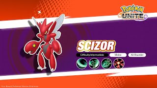 Scizor amp Scyther Moves Overview  Pokémon UNITE [upl. by Drawe588]