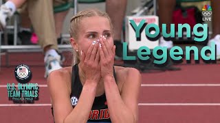 Parker Valby Beats Karissa Schweizer in 10000m Final at US Olympic Trials June 29 2024 [upl. by Nisa]