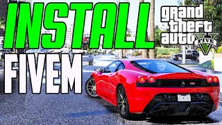 GTA 5 How To Install FiveM On PC GTA Roleplay 2020 Tutorial [upl. by Aynotak]